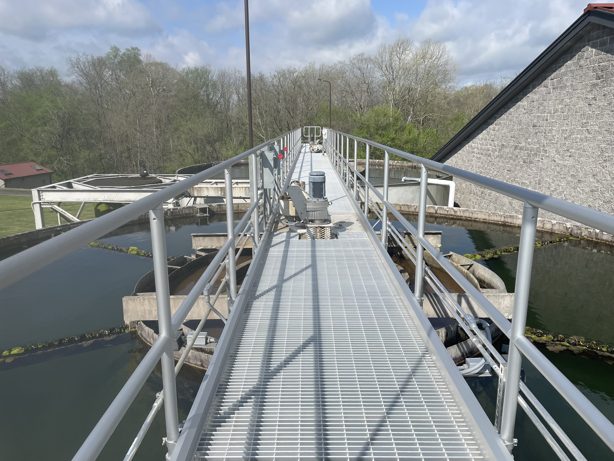 Pirtle Spring Water Treatment Plant and Gray Lane Raw Water Pump Station Catwalk